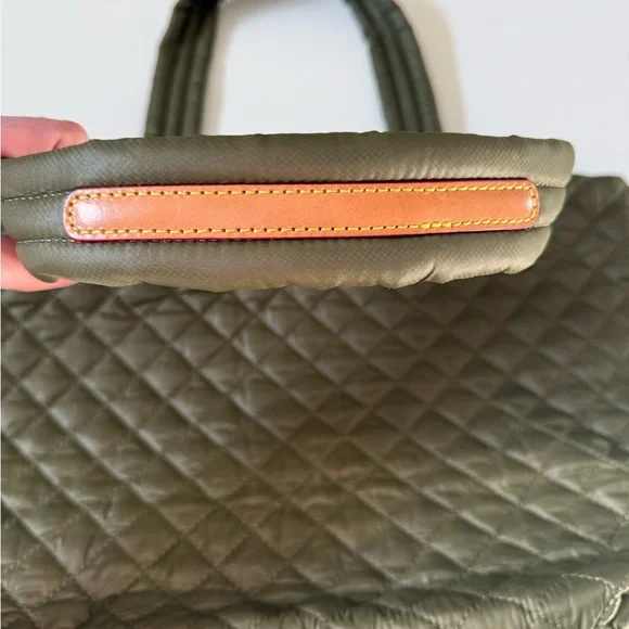 MZ Wallace Medium Metro Tote, Olive Green, New condition - Picture 4 of 5